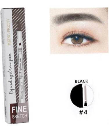 Beavorty 12 Pcs Eyebrow Pen Eyebrow Pencil for Women Liquid Eyebrow Pen Makeup Tools No Smudge 1 count (Pack of 1) As Shownx3pcs - Buy Online on GoSupps.com