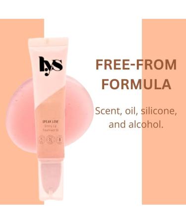 LYS Beauty Speak Love Glossy Lip Treatment Oil | Hydrating Lip Care 0.4 oz (12 mL) - International Shipping Available - Buy Online on GoSupps.com