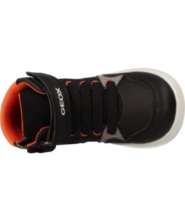 Geox Baby Boy's B Djrock Sneakers - 4.5 UK Child - Black/Orange C0038 - Buy Online on GoSupps.com