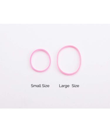 CHY 800-Pack Elastic Hair Ties for Girls - Non-Slip Mini Jelly Bands for Wedding Hairstyles & Braids - Soft & Gentle on Hair - 800 Count (S Jelly) - Buy Online on GoSupps.com