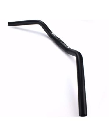 SENQI Road Bicycle MTB Handlebar Comfortable Vintage Highway Fixed Gear Handlebar M Aluminum Alloy Riser Bar (25.4mm x 540mm, 600mm)