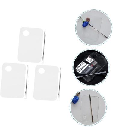 3 ensembles Palette Transparente de Maquillage Outil de M lange pour Manucure et Nail Art Plateau Multifonction pour M langer Vernis Ongles et Pigments - Buy Online on GoSupps.com