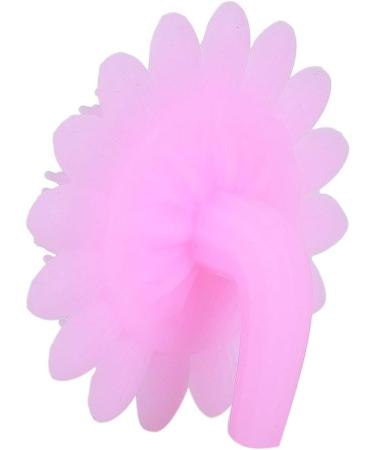 BabyShampoo Brush Easy To Beautiful Colors High-Quality Materials Baby Silicone Bath Brush Perfect Decoration Child Education(pink) - Buy Online on GoSupps.com