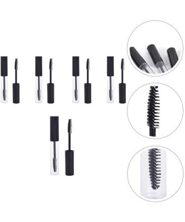 MILISTEN 5pcs Mascara Brush Empty Bottle eyelash mascara Eyelash Cream tube Refillable Bottle makeup eyeliner - Buy Online on GoSupps.com