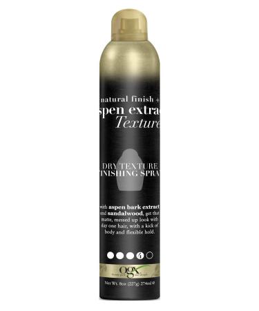 Ogx Aspen Extract Texture Dry Finishing Spray 8 Ounce (274ml) (3 Pack)