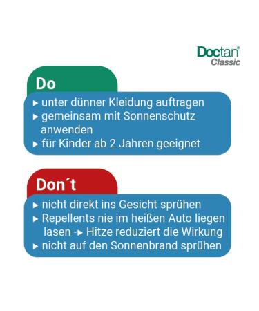 Doctan Classic Lotion | 12-Hour Protection Against Mosquitoes Ticks & Biting Flies | Malaria & Zika Virus Defense | Olive Scent | International Shipping - Buy Online on GoSupps.com