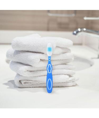 Beaupretty 6Pcs Tiny Toothbrush Set - Soft Short Handled Oral Cleaning Brushes with Thumbprint Handle | Ideal for Travel & Daily Use - Buy Online on GoSupps.com