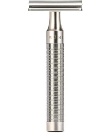 M HLE ROCCA 3-Piece Shaving Set | Safety Razor Silvertip Fibre Brush & Holder | Premium Stainless Steel - Buy Online on GoSupps.com