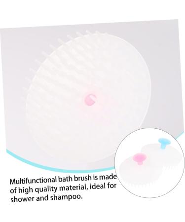Beaupretty 6-Pack Silicone Shampoo Brush - Scalp Massager for Hair Growth & Cleaning - Ideal for Children & Adults - Buy Online on GoSupps.com
