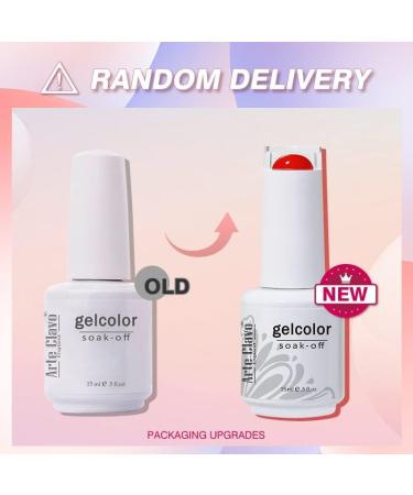 ArteClavo Soak Off UV LED Gel Nail Polish Hybrid Varnish 99Colors Nail Art Charm Manicure Semi-Permanent Base Top Coat Nails Gel - (Color: 521) - Buy Online on GoSupps.com