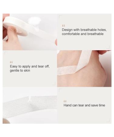 Lunamoon Eyelash Tape - 6 Rolls Micropore Lash Extension Tape for Perfect Isolation (White) - Best for Professionals - Buy Online on GoSupps.com