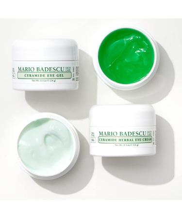 Mario Badescu Ceramide Eye Gel | Oil-Free Tightening & Smoothing Formula with Ceramides & Glycerin | 0.5 oz - Buy Online on GoSupps.com