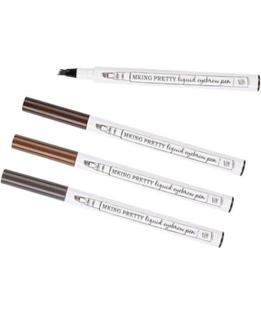 PLAFOPE 8 Pcs Eyebrow Makeup Tool Brow Pencil Eyebrow Pen Liquid Eyebrow Pen Waterproof Eyebrow Pen - Buy Online on GoSupps.com