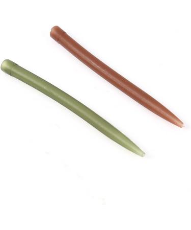 Alomejor 30 Pieces Anti-Tangle Fishing Clips | 51mm Soft Rubber Quick Change Sleeves in Dark Green - International Shipping Available - Buy Online on GoSupps.com