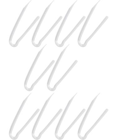 10pcs R-Type Hearing Aid Tubes Flexible Eardrum Bend Sound Guide Tube Flexible Flexible PVBTE Ear Mould Hearing Aid Tube Replacement (3.3 * 2.0mm) 3.3*2.0mm - Buy Online on GoSupps.com