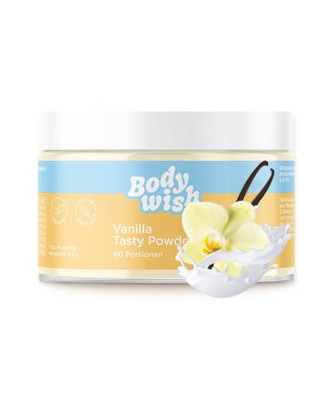 Bodywish - Vanilla Tasty Powder - low -calorie taste powder |Natural taste - sugar substitute nutrition |1 x 150gr - vanilla aroma vanilla 1 x 150 gr