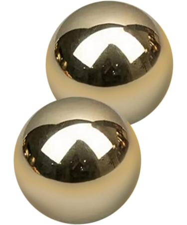 Beavorty Brass Gymnastics Balls - Set of 4 Decorative & Massage Hand Rolling Balls for Home & Fitness - Buy Online on GoSupps.com