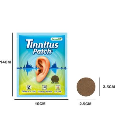 Tinnitus Relief Treatment Ear Patch - 10 Pieces | Ear Care & Hearing Loss Support - Buy Online on GoSupps.com