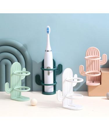 Wall-Mounted Toothbrush Holder Set | Cabilock Self-Adhesive Toothbrush Stands for Kids & Razors - 4-Pack - Buy Online on GoSupps.com