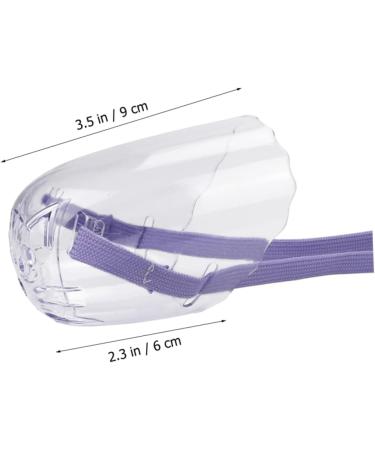 Yardwe 2pcs Cat Muzzle Basket Muzzle for Dogs Muzzle for Cat Outdoor Clear Basket Muzzle Pet Mask Pp - Buy Online on GoSupps.com
