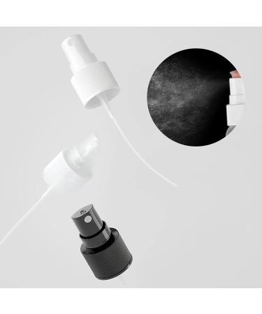 Buy 30ml White Plastic PET Spray Bottles - 10 Pack Fine Mist Atomizers for Travel & Perfume - Includes 2 Funnels - Buy Online on GoSupps.com