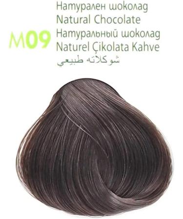  Elea MM Beauty Permanent Hair Color MM Beauty & Phyto Color Complex 125g - No. M09 Natural Chocolate - Buy Online on GoSupps.com