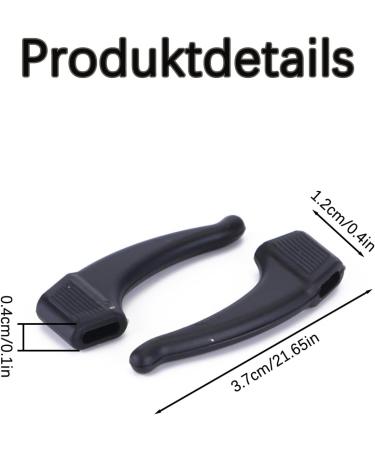 Anti-Slip Glasses Holders - 12 Pieces (6 Pairs) | Stop Glasses From Sliding for Reading Sports & Sunglasses - Buy Online on GoSupps.com