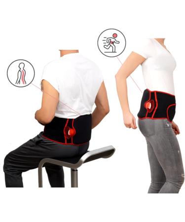 Koalaa Hot Bottle Belt | Eco-Friendly Heating Belt for Pain Relief | Tested & Pollutant-Free | Ideal for Back Abdominal & Kidney Comfort | Size M-L (125cm) - Buy Online on GoSupps.com