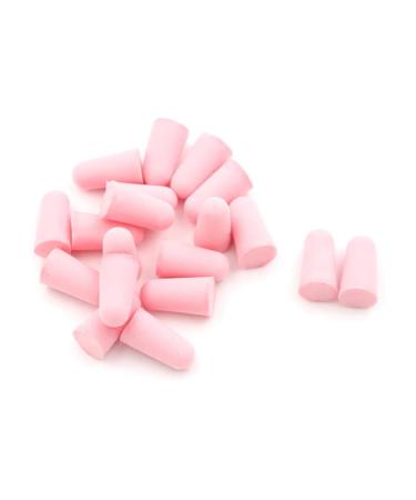10 Pairs PU Foam Ear Plugs Anti Noise Snore Earplugs Comfortable for Study Sleep(Pink)
