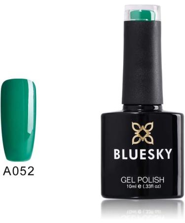 Bluesky Gel Nail Polish Deep Jade A052 Dark Green Long Lasting Chip Resistant 10 ml (Requires Curing Under UV LED Lamp) - Buy Online on GoSupps.com