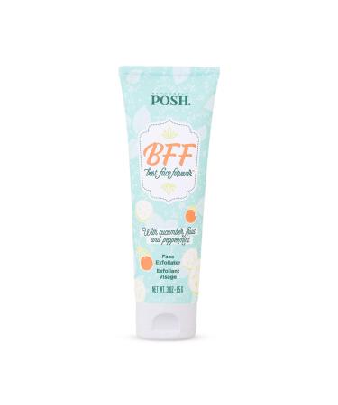 Perfectly Posh Exfoliating Face Wash 3 fl. oz w/Pink Grapefruit  Peppermint  & Cucumber Fruit Flavor. Complete your skin care w/Best Face Forever (BFF). Gentle Face Scrub  Refreshes & Hydrates Skin!