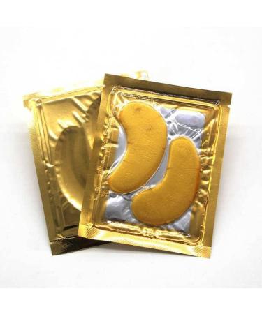 24K Gold Eye Patches - Anti-Aging Collagen Treatment for Dark Circles & Puffiness (12 Pairs) | Beauty & Personal Care - Buy Online on GoSupps.com