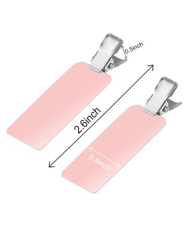 12 Pcs No Bend Curl Clips for Hairstyling, Bangs, Waves & Makeup - Black, White, Pink - Buy Online on GoSupps.com