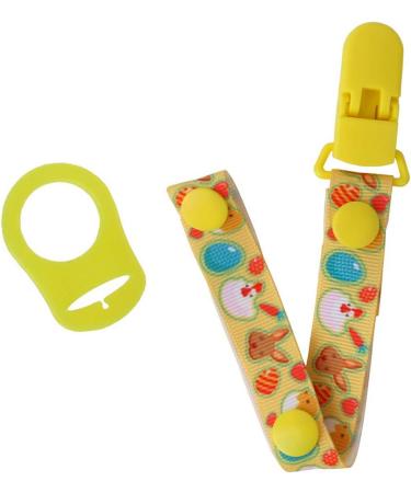 Baby Pacifier Chain with Holder Clip Adapter for MAM Rings - Teething & Chewing Toy Leash for Infants - Buy Online on GoSupps.com