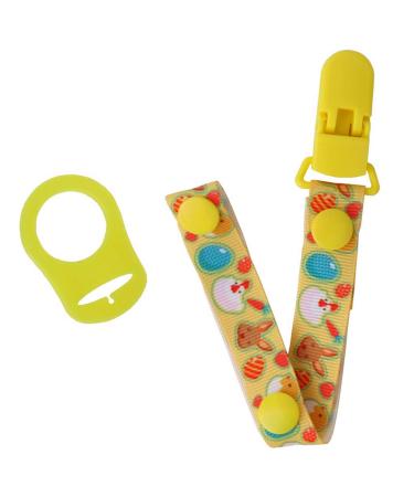 TIAN-K Pink Pacifier Chain with Clip Holder for MAM Rings | Baby Nipple Leash | International Shipping Available - Buy Online on GoSupps.com