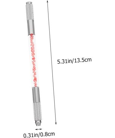 Healeved 9 Pcs Fruit Embroidery Pen Microblading Needle Pen Makeup Tool Eyebrow Embroidery Hand Tools Plastic 1 count (Pack of 1) Assorted Colorx3pcs - Buy Online on GoSupps.com