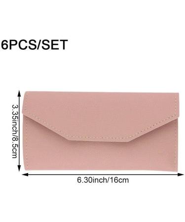 Eyebrow Trimming Kit 6pcs/Set Professional Eyebrow Tools Set Beauty Tool Makeup Tools Beauty Scissors Set for Men Women Pink - Buy Online on GoSupps.com