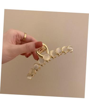 POPETPOP 1pc hairpin pearl headpiece korean hair accessories claw clips for hair metal hair clip hair claw clips women hair accessories Lady Headdress Claw Hair Clips Girl Hair Accessory - Buy Online on GoSupps.com