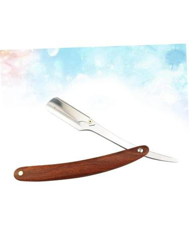 Premium Hapinary Flacberator 2ST Men's Razor Set - Professional Straight Handheld Razor & Old-Fashioned Bamboo Shave - 2 Pcs for Ultimate Grooming - Buy Online on GoSupps.com