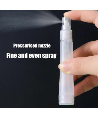 GeRRiT 10Ml Bottom Fill Perfume Bottle Portable Travel Dispenser Bottle Fine Mist Plastic Spray Refillable Empty Container for Travel Cleaning Gardening Plants (Color : 1PC) - Buy Online on GoSupps.com