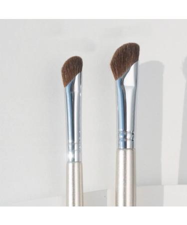 Green Angled Contour Brush | Nose Contour Brush | Small Angled Sculpting Makeup Brush for Bronzer & Highlighter - Buy Online on GoSupps.com