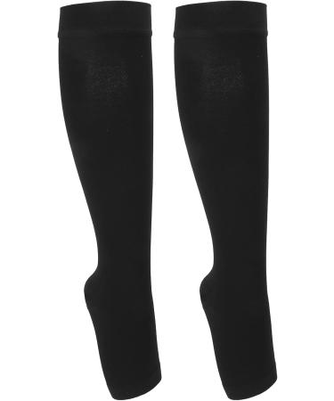Buy Toe-Free Compression Stockings - Soft Comfortable Non-Slip & Highly Elastic for Travel - XL Size - Buy Online on GoSupps.com