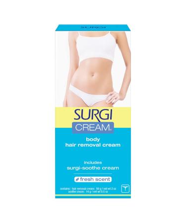 Surgi-Cream Hair Remover for Bikini & Legs 56g/2oz (SURGI82501)