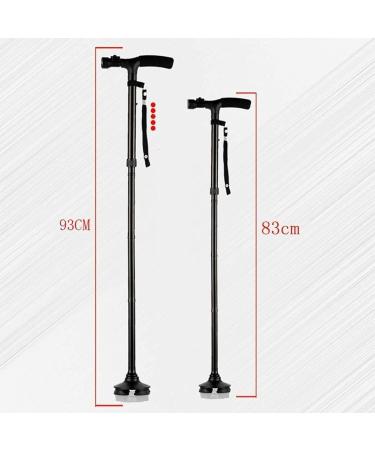 Big Four-Foot Telescopic Cane Old Man's Walking Stick Non-Slip Crutches Non-Slip Walking Stick with Hospital Family - Buy Online on GoSupps.com