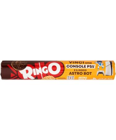  Italian Gourmet E.R. Ringo Cocoa Vanilla Double Cookies 6 x 165 g Family Snack Italian Sandwich Cookies for Kids School Office Stocks + Italian Gourmet Polpa - Buy Online on GoSupps.com