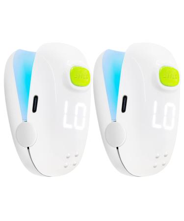 Nail Fungus Cleaning LaserDevice for Onychomycosis Revolutionary Home Use Nail-fungus Remover Upgraded Highly Effective Rechargeable Nail Fungus Treatment Device Improving the Health of Unsightly Nails for Fingernails and Toenails (Upgrade Version Two Pie