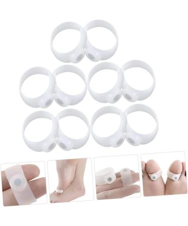 25 Pairs Magnetic Toe Rings - Elastic Acupoint Covers & Practical Toe Supplies for Improved Wellness - Buy Online on GoSupps.com