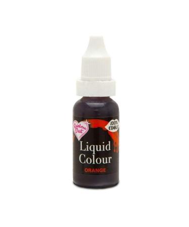 Rainbow Dust Liquid Colour Orange 16ml - Liquid Air Brush Colour and Food Colouring