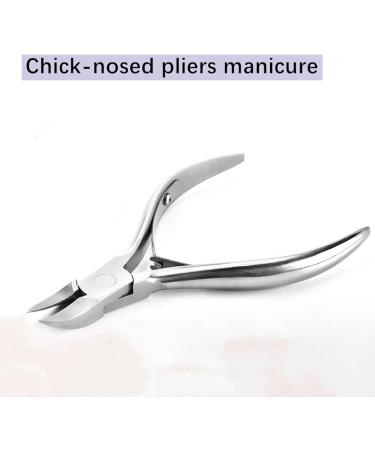 SVAASA Nail Clippers 1pc Professional Feet Toe Nail Clippers Trimmer Cutters Paronychia Nippers Foot Care Nail Tools Eagle-Nosed Pliers Nail Picker - Buy Online on GoSupps.com