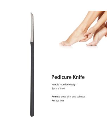 Professional Foot Callus Remover - Stainless Steel Pedicure Knife for Home Salon & Dead Skin Care - Buy Online on GoSupps.com